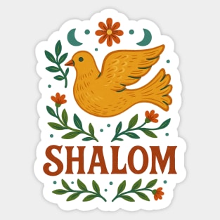 Shalom Sticker